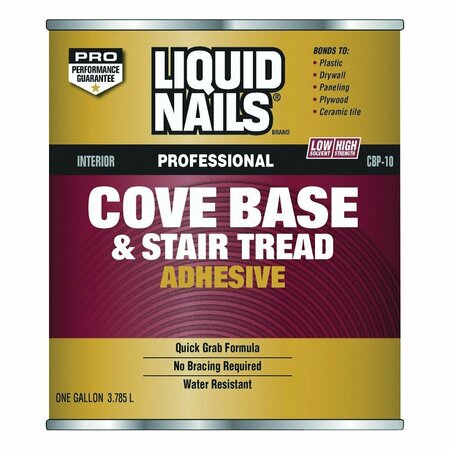 LIQUID NAILS Cove Base And Stair Tread Adhesive CBP10